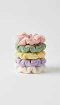 Strawberry Matcha pastel hair tie set