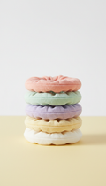 Lilac Mist pastel hair tie set